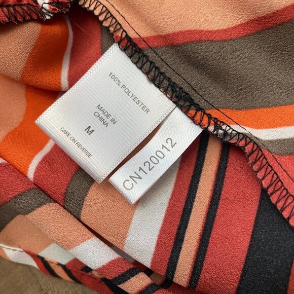 NWT Women's New York & Company Cross Front Sleeveless Blouse Size M - Picture 9 of 10